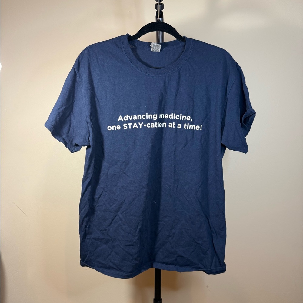 Calvin Klein Dark Blue Statement Tee